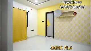 3 BHK FOR SALE IN VIDYA NAGAR, GUNTUR, LOWEST PRICE, LUXURIOUS FLAT, VERY SPACIOUS, BEST LIVING