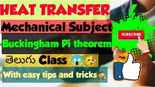 II Buckingham Pi Theorem II Heat Transfer II