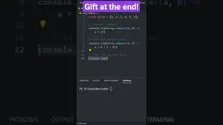 👨‍💻JavaScript array tricks 🤫 Suprise at the end! 