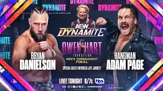 Bryan Danielson Vs Hangman Adam Page - Men’s Owen Hart Foundation Tournament Final - Highlights.
