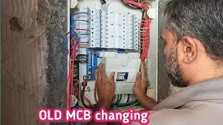 MCB box fitting/old mcb changing new mcb fitting/power,/rccb. renovation