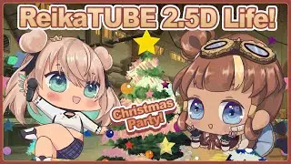 【ReikaTUBE 2.5D LIFE】Christmas Party Date with Miya! | Japan Christmas