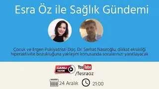 Çocuk ve ergenlerde dikkat eksikliği hiperaktivite bozukluğuna yaklaşım -Esra Öz ile Sağlık Gündemi