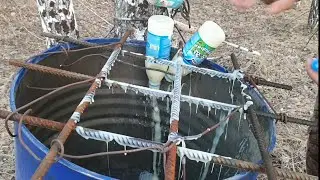 Проверка медведя на приваде, приготовление 3 бочки (со сгущёнкой)