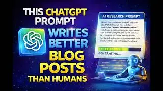 This ChatGPT Prompt Writes Better Blog Posts Than Humans