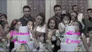ALLANA  2 ANOS  GIOVANNA  4 ANOS