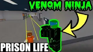 Venom Ninja vs Swat 🛡️Knights🛡️ ROBLOX Prison Life
