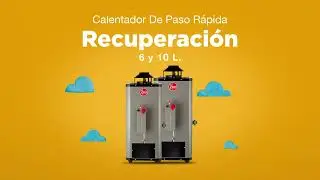 Calentador de paso rápida recuperación