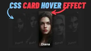 Create Awesome Image Card Hover Effect Animation using CSS || 
