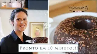 PUDIM DE CHOCOLATE de micro-ondas  / Brigadeirão / Cozinha da Ló