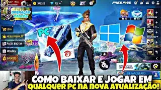 How to download Free Fire on a laptop and low-end PC with the new update! Best emulator for low-e...