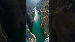 Новый аттракцион в Дагестане. Тарзанка. Сулакский каньон. 🔥 