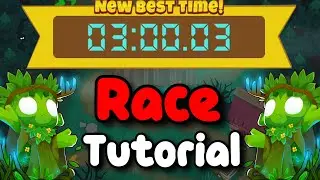 BTD6 Race Tutorial / guide || Don't step on the Spikes