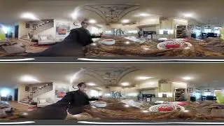 Vuze 3D 360 PLUS TEST: kitchen in LAFAYETTE LOUISIANA
