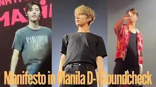 Manifesto In Manila Soundcheck
