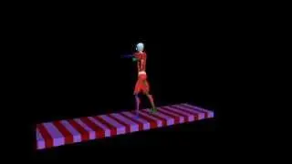 3d animation man with muscles.wmv