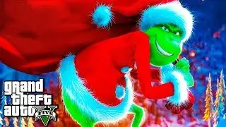 ГРИНЧ УКРАЛ ПРАЗДНИК НОВЫЙ ГОД В ГТА 5 МОДЫ! ОБЗОР МОДА В GTA 5! ВИДЕО ГТА