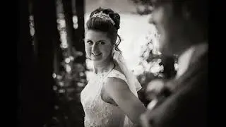 Hochzeitsbilder vom Getting Ready, First Look, Brautpaarbilder bis zur Kirche. Hochzeitsfotograf.