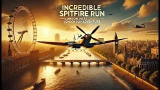 Spitfire Soars Over London ✈️ | Stunning Thames River Flight 🌊 | MSFS 2020