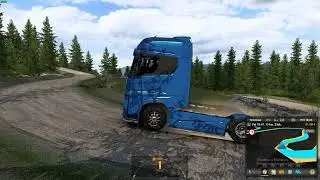 Ford f max ile kirkenes maden yolu