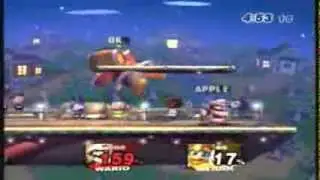 Santasmash Apples (Wario/ZSS) vs. Dean (DDD) w/ Commentary