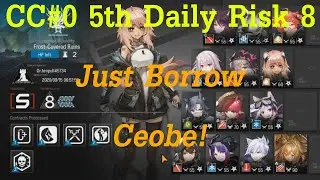 Arknights CC#0 5th daily -Frost Covered Ruins- Risk 8 guide~