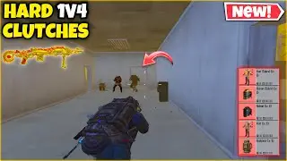 Metro Royale Hard 1V4 Cluthes in Map 7 Solo Gameplay | PUBG METRO ROYALE CHAPTER 22