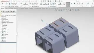 SOLIDWORKS 2020 /ÖRNEK PARÇA / MIRROR KOMUTU, (solidworks 2020 tutorial for beginners )