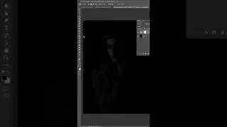 How to create light ray in Photoshop | #adobe #photoshoptutorial #shorts #light #editing #photoshop