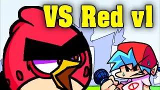 FNF VS Red V1 (Angry Birds) FNF MOD