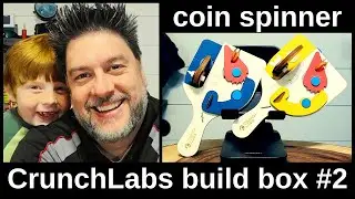 ⚙️ CrunchLabs Build Box #2 Coin Spinner walkthrough ⚙️
