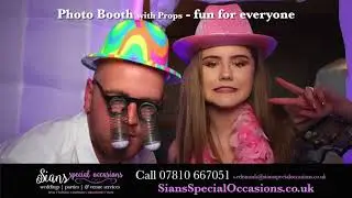 Party & Wedding Photo booth with props Services - Staffordshire