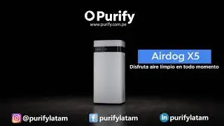 AIRDOG X5 - Purificador de Aire con tecnologia TPA hasta 40m²