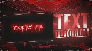 GLOW TEXT TUTORIAL \ - Ae Inspired Text Animation | free xml preset | alight motion