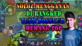 Soloz Gusion, Gripex Akai, Team Bosskur Menggila !!! 1 Combo Pasti Mati - Mobile Legends