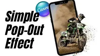 3d pop out effect | Canva tutorial