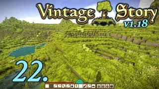 A Good Settlement Area - Let's Play Vintage Story 1.18 Part 22