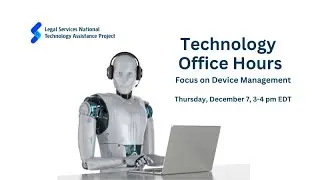 Tech Assistance Office Hour: Focus on Bring Your Own PC Management
