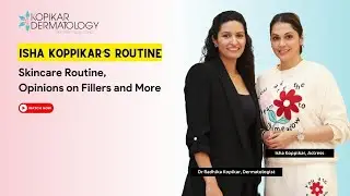 Isha Koppikar's secret to glowing skin| Celebrity Skincare| FAQs | Dr Radhika Kopikar