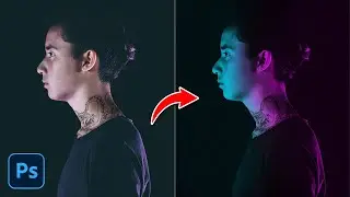 Easy way to Make Dual-Lighting Effects in Photoshop
