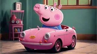 Peppa Pig | The New Car | Bedtime Story for Kids
