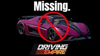 Koenigseggs are no longer in the game… | Driving Empire
