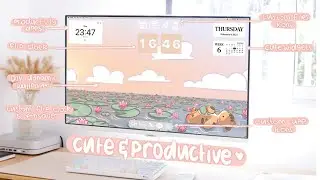 20 tips to make your mac cute and (actually) productive + DIY dynamic wallpaper