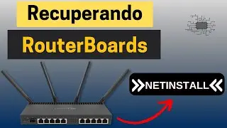 Recuperar MikroTik (RouterBoards) com Netinstall.
