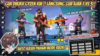 ACAK ACAK TEAMCODE MALAH KETEMU 3 PLAYER SONGONG!! GUA MALAH DIKIRA GYZEN KW😂