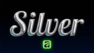 How to Create a Silver/Chrome Text Effect in Affinity