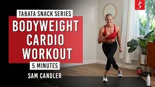 Tabata Snack Series: Bodyweight Cardio Workout | 5 Minutes
