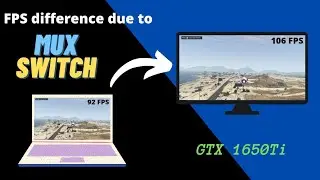 How much FPS difference will you get with MUX Switch?
