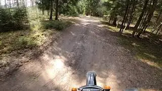 Лесная прогулка | Gopro Hero 8 hypersmooth | Honda XR 250