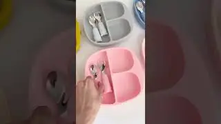 Секційна квадратна тарілка та металеві прибори